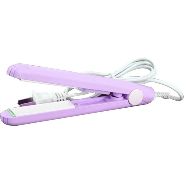 Mini Portable Hair Straightener – Smooth, Silky & Frizz-Free Styling (Random Color)