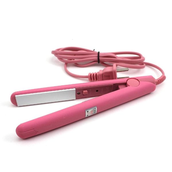 Mini Portable Hair Straightener – Smooth, Silky & Frizz-Free Styling (Random Color)