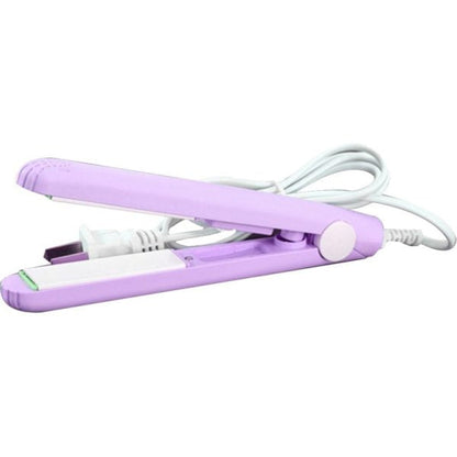 Mini Portable Hair Straightener – Smooth, Silky & Frizz-Free Styling (Random Color)