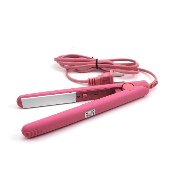 Mini Portable Hair Straightener – Smooth, Silky & Frizz-Free Styling (Random Color)